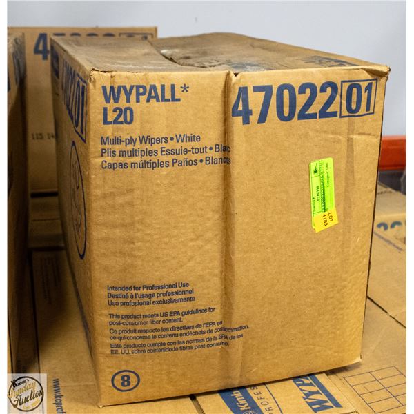CASE OF KIMBERLY CLARK WYPALL WIPERS