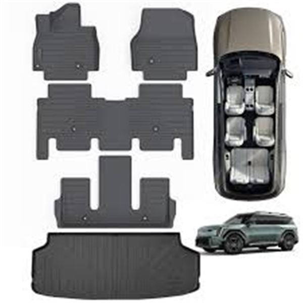 NEW W BOX ALTRAVOS FLOOR MATS 2024 KIA BV9 6 SEATS