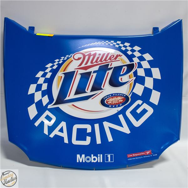 2006 MILLER RACING METAL HOOD 24” X 30”
