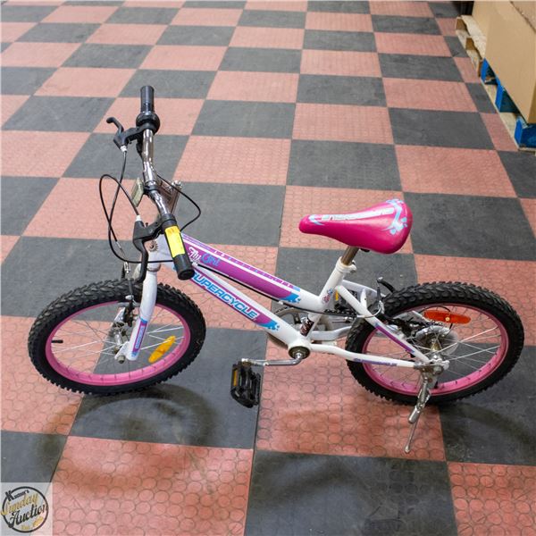 SUPER CYCLE KIDS BIKE 18"