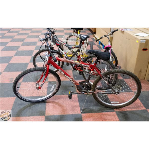 26” HARD TRAIL 18 SPEED BLACKWATER HUFFY