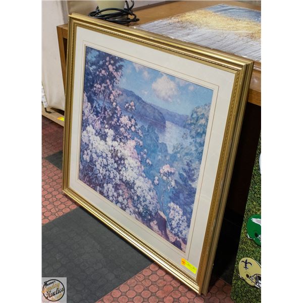 LG FRAMED PRINT 32.5X34.75"