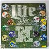 Image 1 : MILLER LITE METAL SIGN 30” X 30”