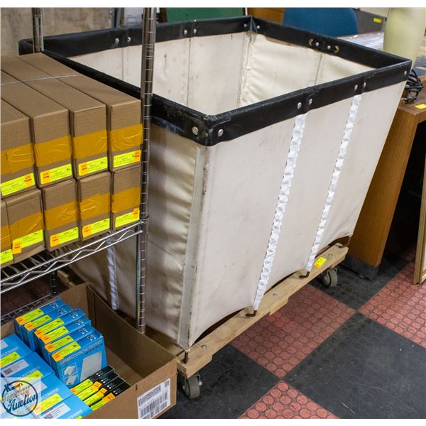 LAUNDRY PUSH CART 3FTX3FTX2FT