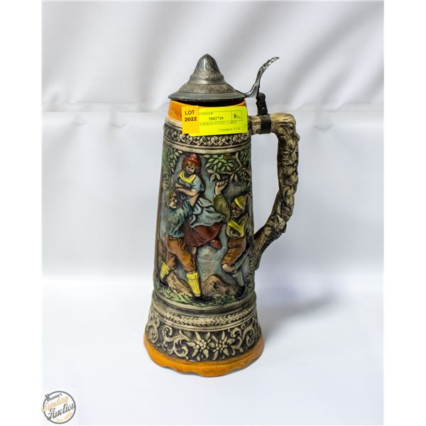 STEIN, GERMAN-STYLE, LARGE