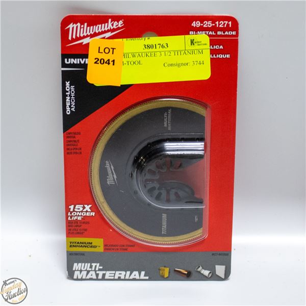 NEW MILWAUKEE 3 1/2 TITANIUM  MULTI-TOOL