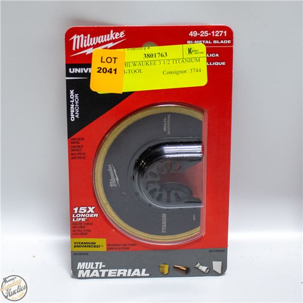 NEW MILWAUKEE 3 1/2 TITANIUM  MULTI-TOOL