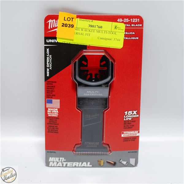 NEW MILWAUKEE MULTI-TOOL UNIVERSAL FIT