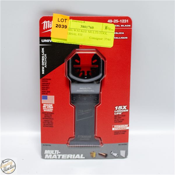 NEW MILWAUKEE MULTI-TOOL UNIVERSAL FIT