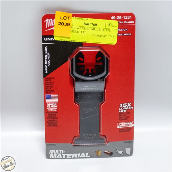 NEW MILWAUKEE MULTI-TOOL UNIVERSAL FIT