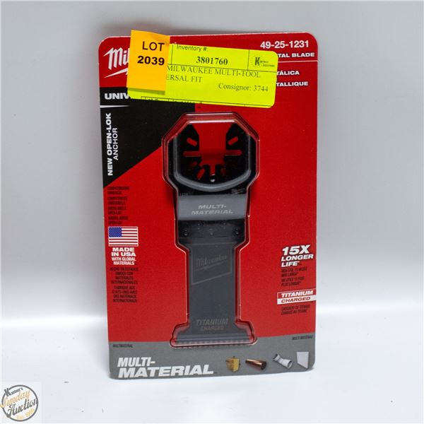NEW MILWAUKEE MULTI-TOOL UNIVERSAL FIT