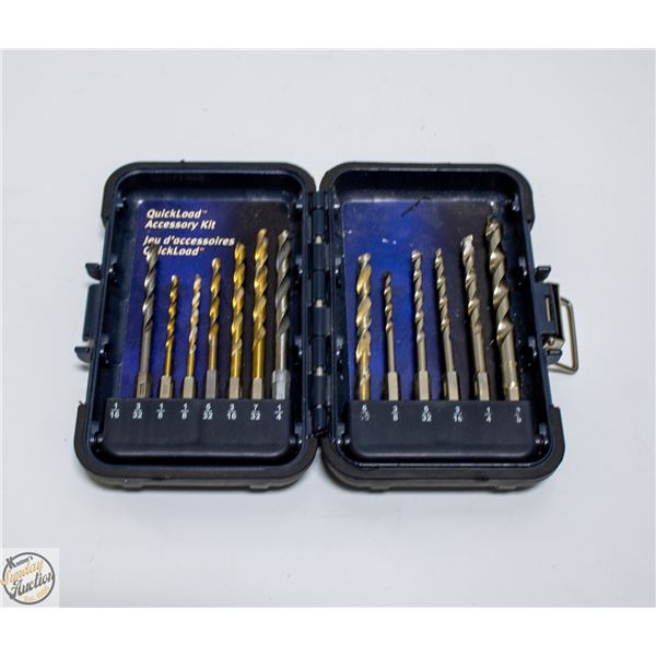 MASTERCRAFT TITANIUM-COATED DRILL BIT SET