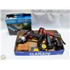 Image 1 : FLAT OF TOOLS INCLUDING IMPACT DRIVER & MORE