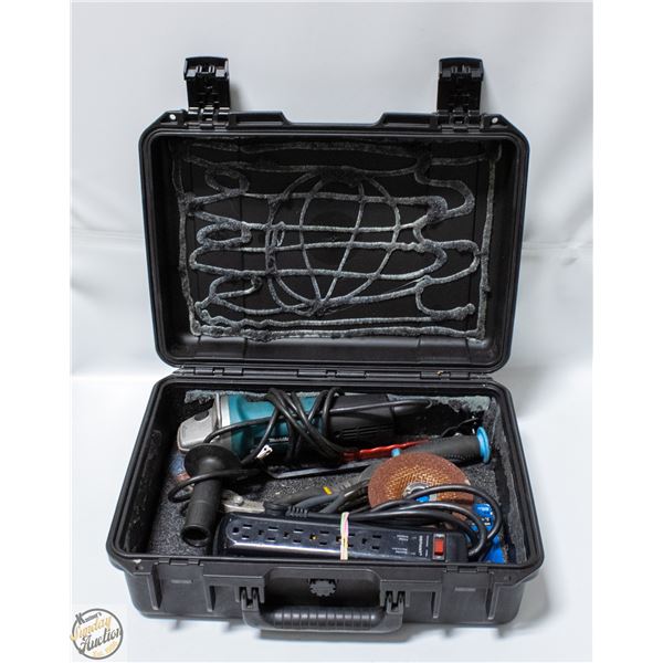 MAKITA ANGLE GRINDER KIT WITH HARD
