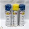 Image 1 : 3PK RUSTOLEUM SPRAY PAINT