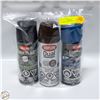 Image 1 : 3PK KRYLON SPRAY PAINT