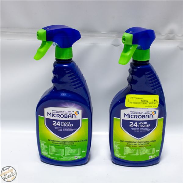 2PK MICROBAN SPRAY 946ML EA