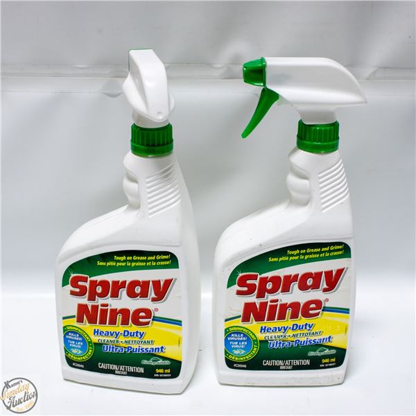 2PK SPRAY NINE GREASE CLEANER 946ML EA