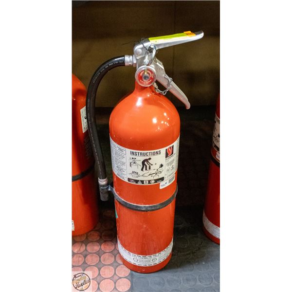 FULLY CHARGED FIRE EXTINGUISHER 10LB