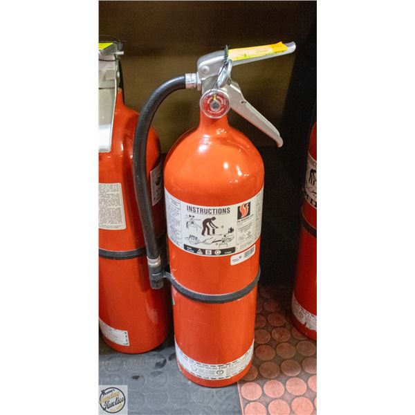 FULLY CHARGED FIRE EXTINGUISHER 10LB