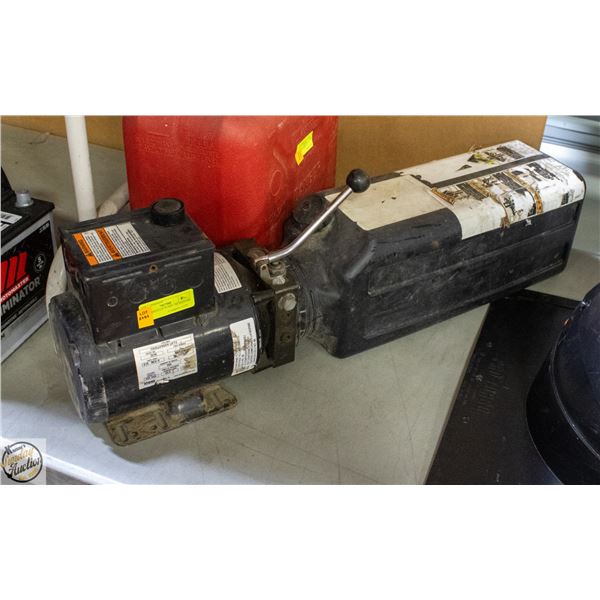 5PX HYDRAULIC PUMP + RESERVOIR