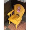 Image 1 : SOLID WOOD KIDS CHAIR 24"H X 15"W X 13"D