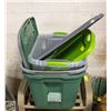 Image 1 : 3 STORAGE BINS WITH LIDS