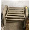 Image 1 : 2 PATIO FOOT STOOLS