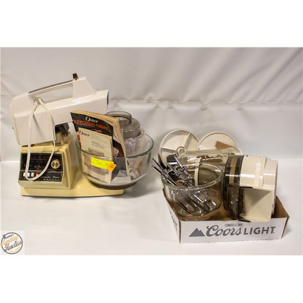 VINTAGE OSTER REGENCY KITCHEN CENTER