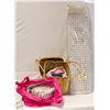Image 1 : WICKER BASKET OF SERGER THREAD /