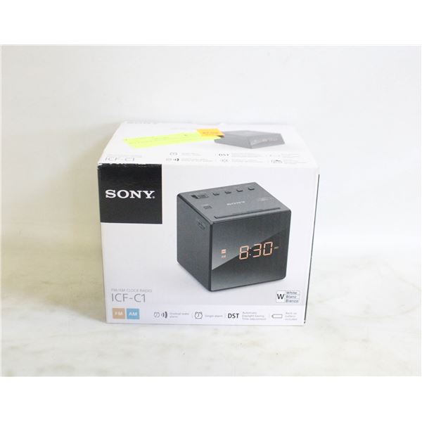SONY CLOCK RADIO ORIGINAL BOX