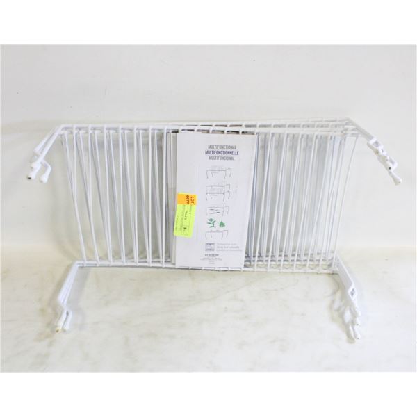 4 NEW SHELF RACK ORGANIZERS