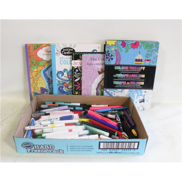 LARGE VOLUME OF QUALITY COLORING MARKERS