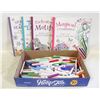 Image 1 : FLAT OF COLORING MARKERS PLUS BOOKS