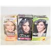 Image 1 : 3 NEW HAIR DYE KITS