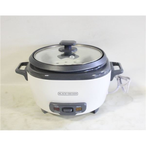 BLACK AND DECKER RICE COOKER