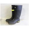 Image 1 : MENS SZ 10 BAFFIN STEEL TOE RUBBER BOOTS