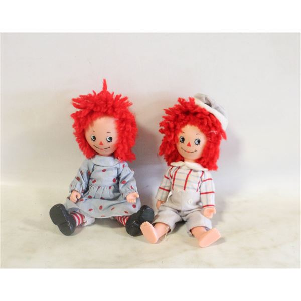 COLLECTORS SET RAGGEDY ANN AND