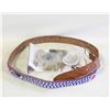 Image 1 : SMUDGE KIT AND BEADED LEATHER BELT