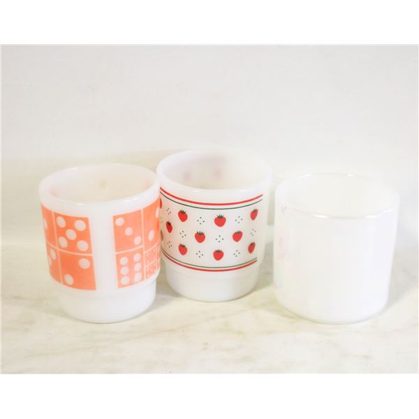 FIRE KING MUGS