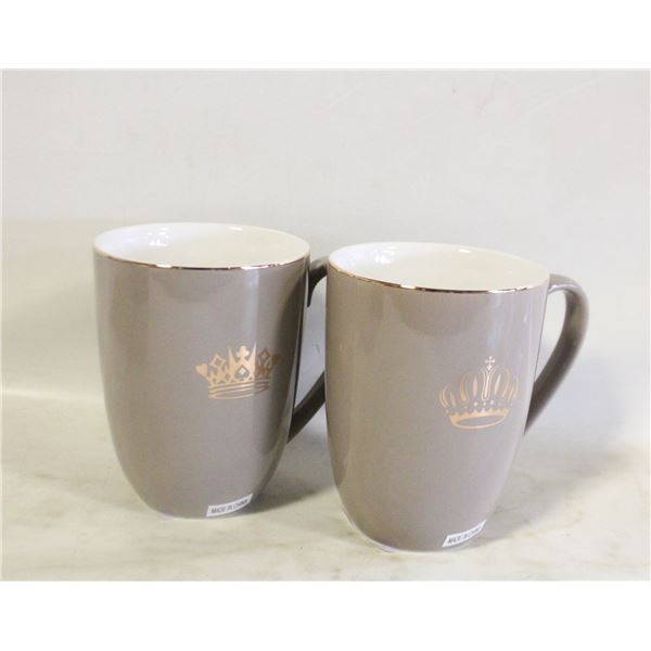 NEW KING AND QUEEN MUGS