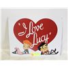 Image 1 : METAL I LOVE LUCY SIGN 13 INCHES X 16 INCHES