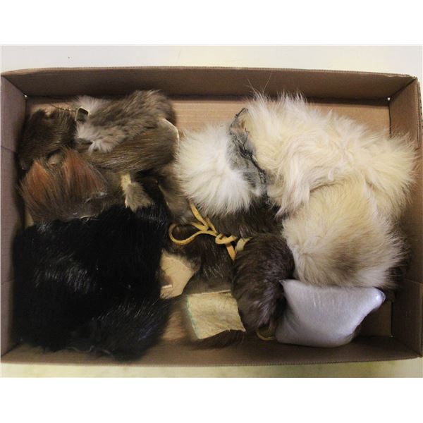 FLAT OF REAL FUR FOR CRAFTING