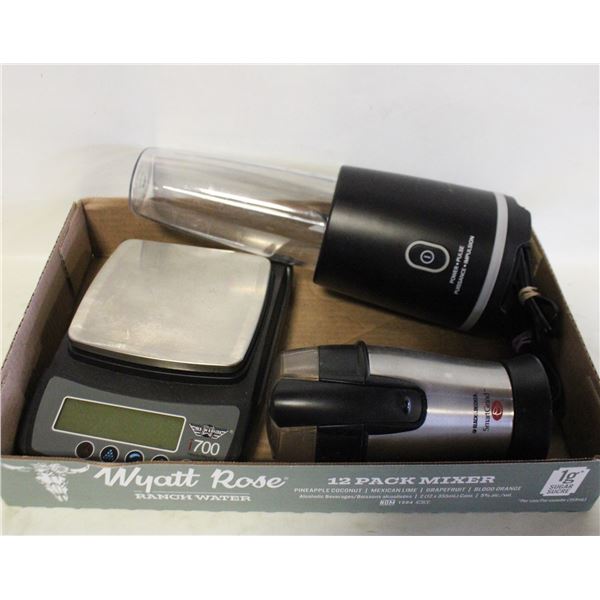 LARGE DIGITAL KITCHEN SCALE PLUS SPICE