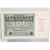 Image 1 : VINTAGE GERMAN 100 MILLION MARK BANKNOTE