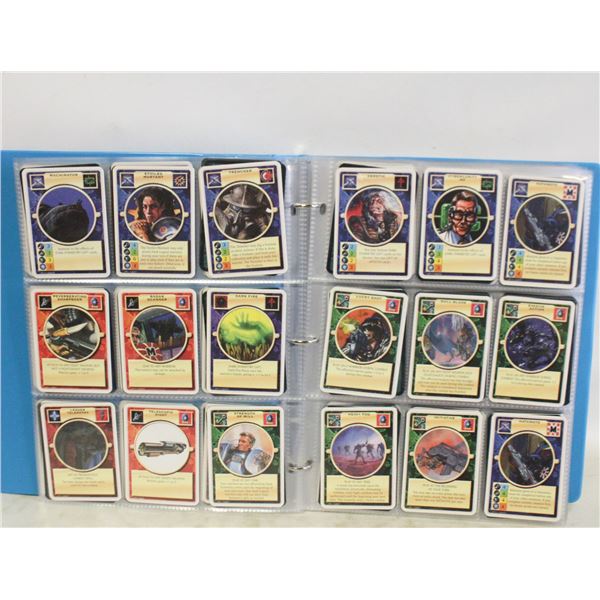 BINDER WITH 500+ DOOM TROOPER CARDS