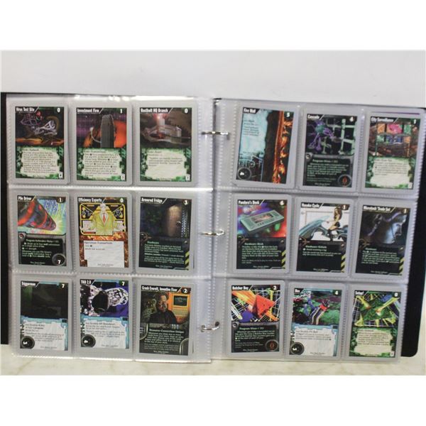 BINDER WITH 450+ NETRUNNER CARDS