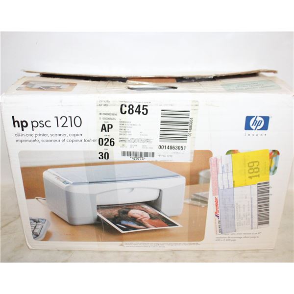 HO ALL IN ONE PRINTER W BOX