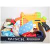 Image 1 : TOY NERF GUNS, 2 IKEA PLUSH SUSHI PLAY