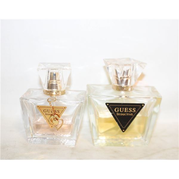 2 BOTTLES OF LADIES GUESS PERFUME